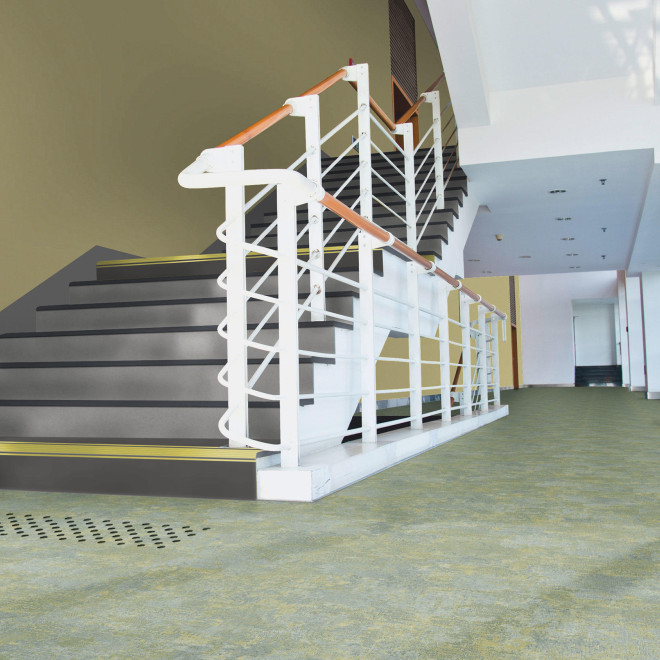 Kolekce Tapiflex Stairs / Dekor CONCRETE STAIRS COOL GREY